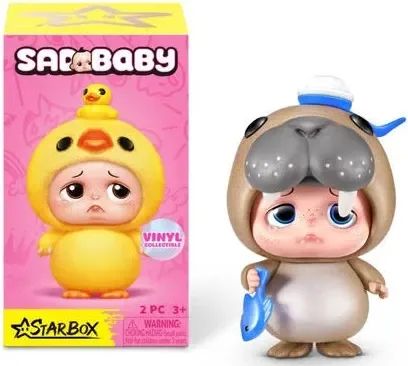 SAD BABY Care Bears Figure