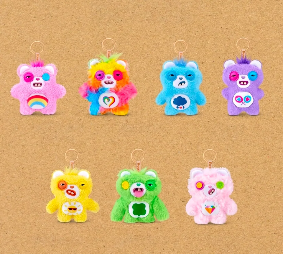 Zuru Fuggler Care Bears piccolo plush pendant — immagine 1