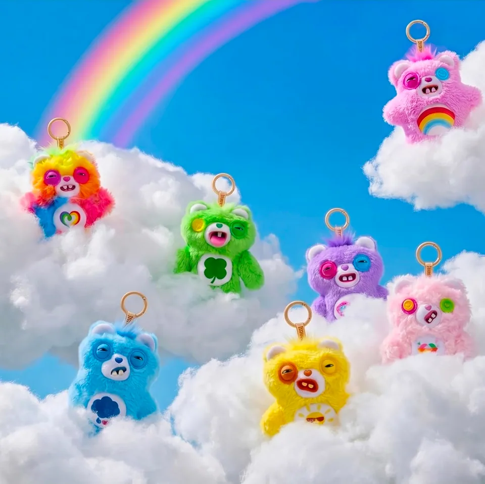 Zuru Fuggler Care Bears piccolo plush pendant — immagine 2